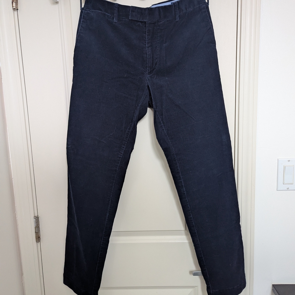 Men's Polo Blue Corduroy Pants